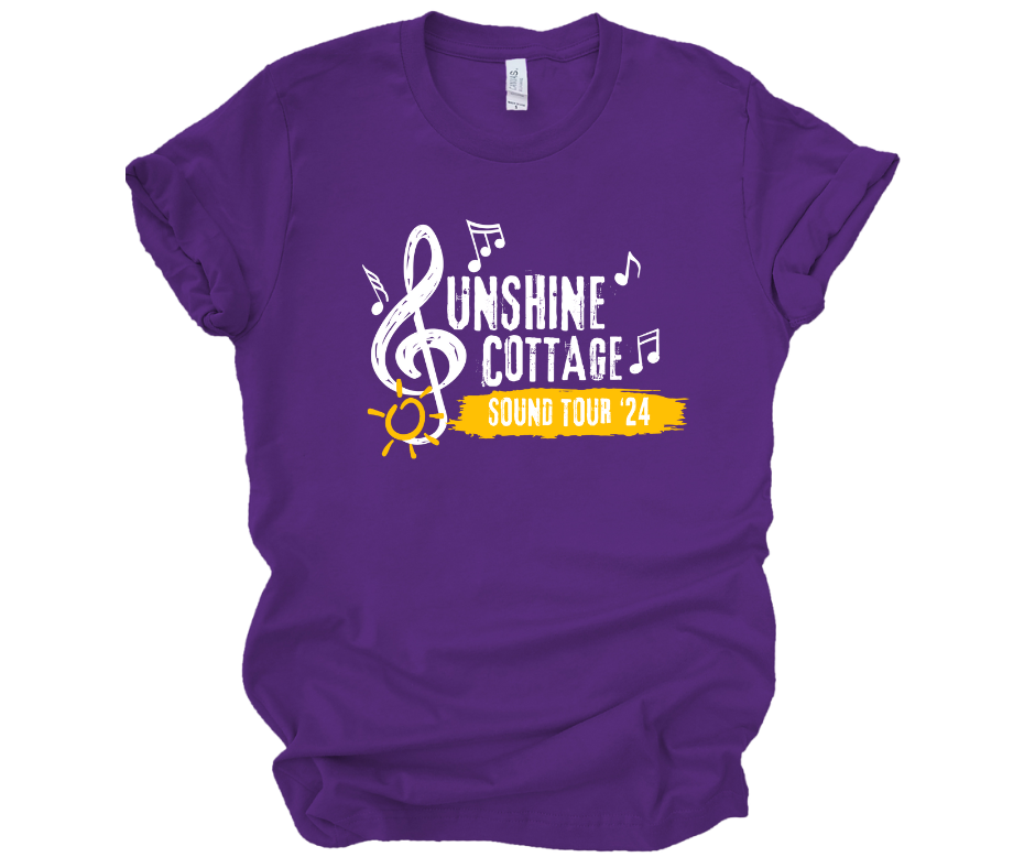Sunshine cottage tee sassy flamingo creations